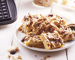 Gaufre façon rose des sables